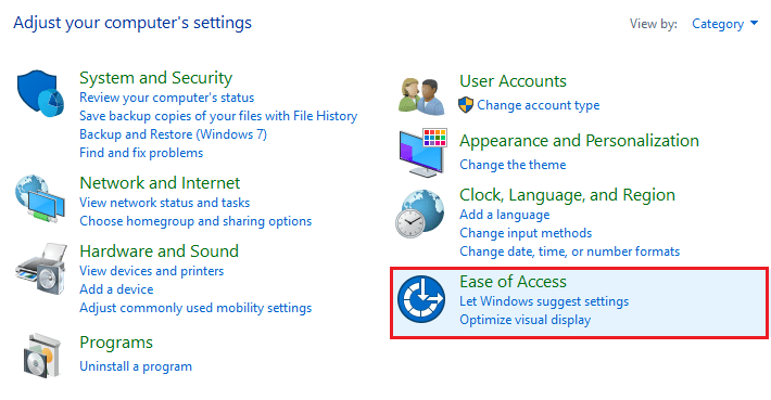 Facilità di accesso